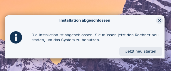 Abschluss